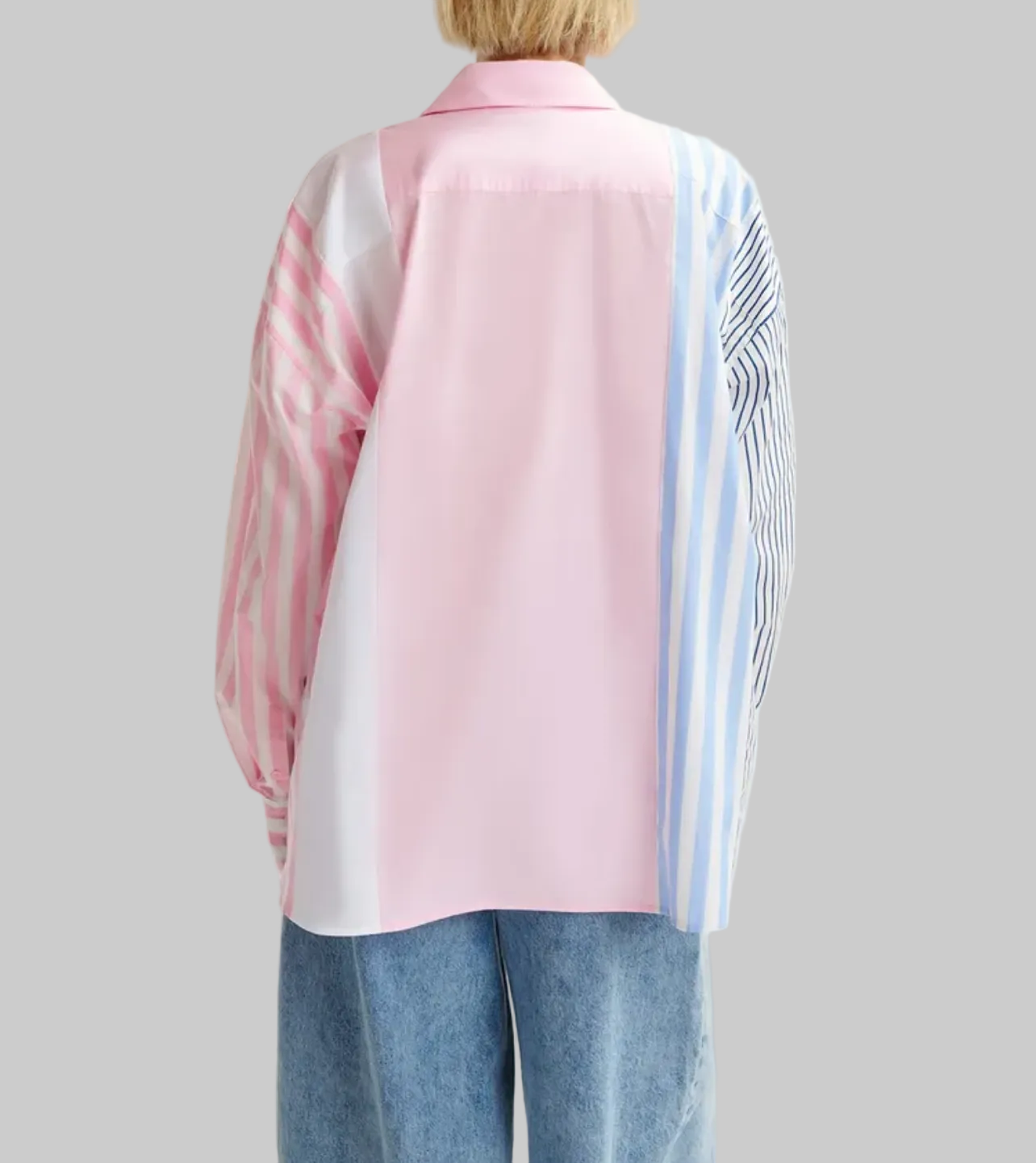 ESSENTIAL ANTWERP Multicoloured Striped Button Up - Size M