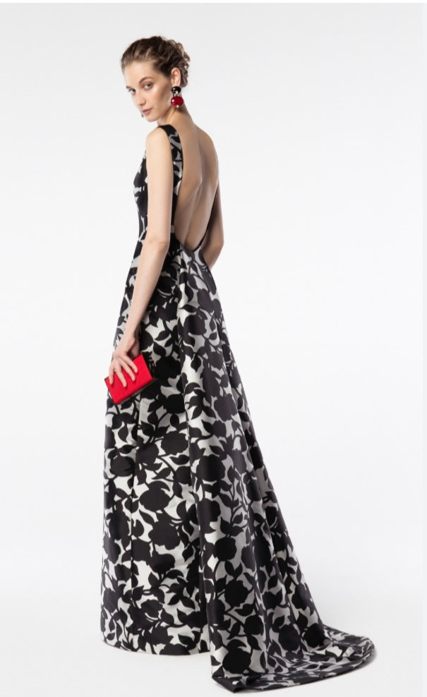 Carolina Herrera Boutique Floral Gown - Size 6