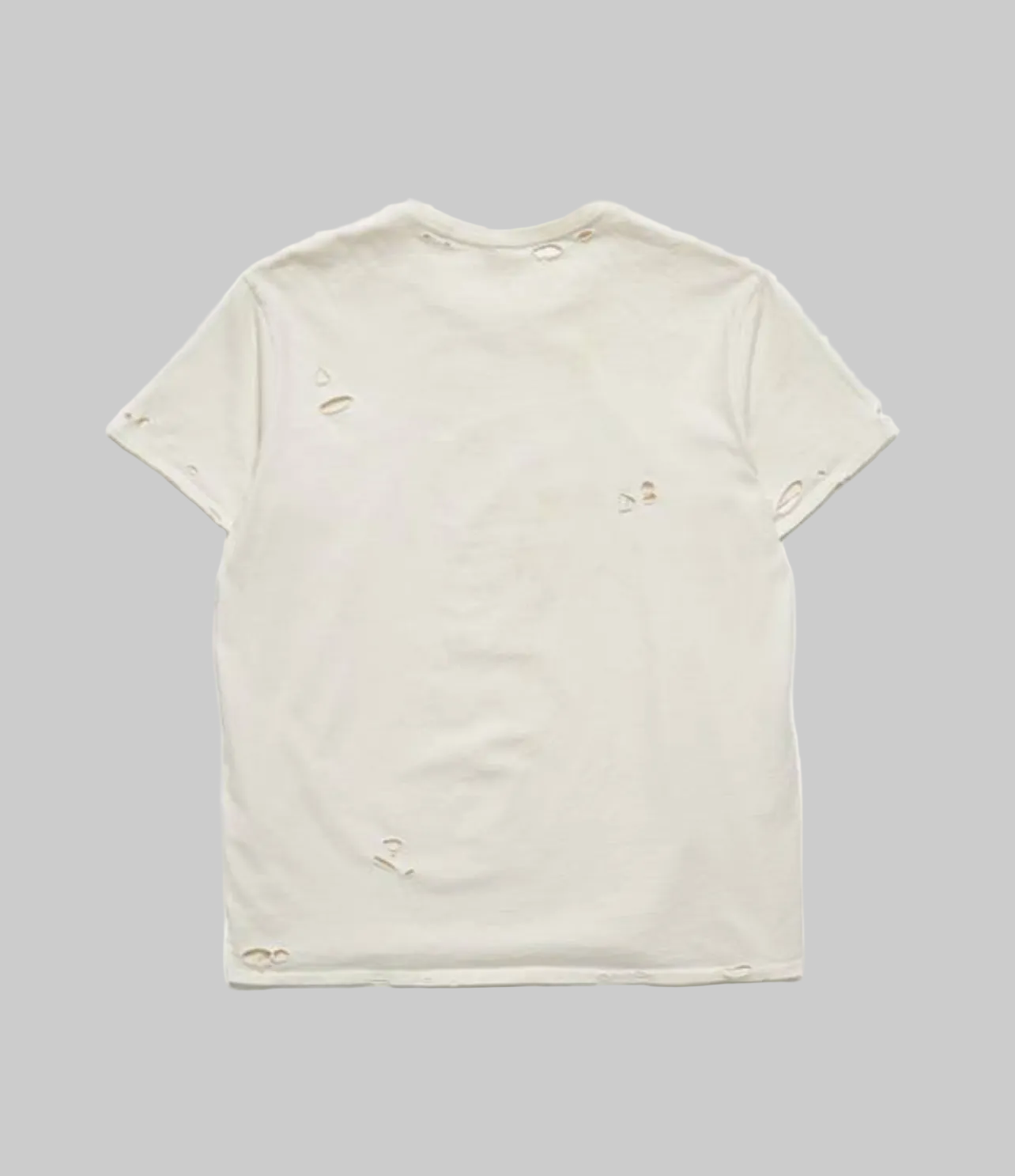 R13 Ragged Skull Print T-Shirt - Size M