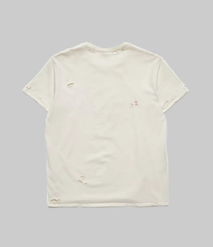 R13 Ragged Skull Print T-Shirt - Size M