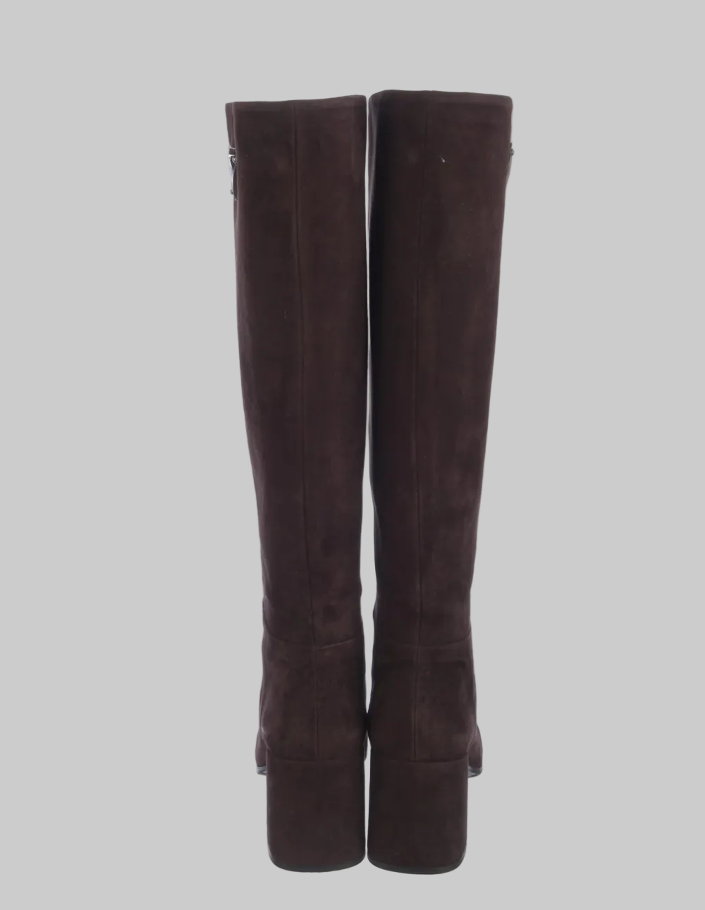 PRADA Brown Suede Boots - Size 39