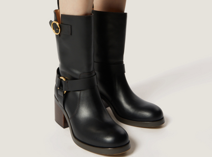 ODISSI Hailey Biker Boot - Size 37.5