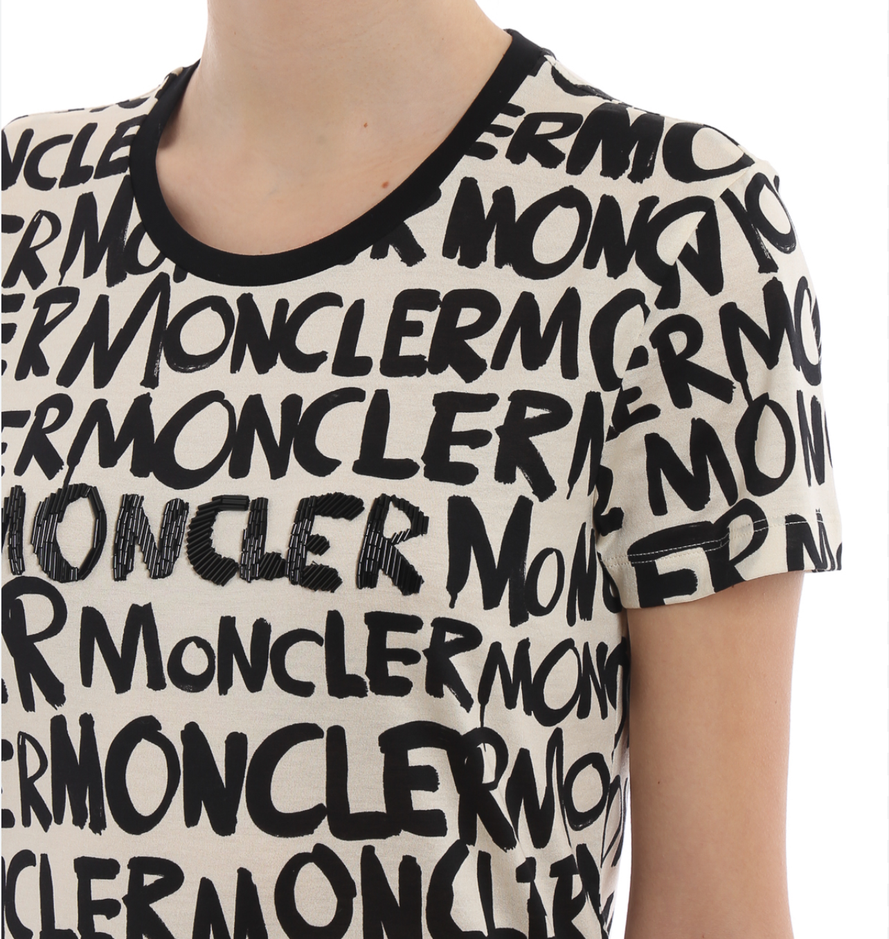 NEW* MONCLER Logo Tee - Size XL