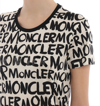 NEW* MONCLER Logo Tee - Size XL