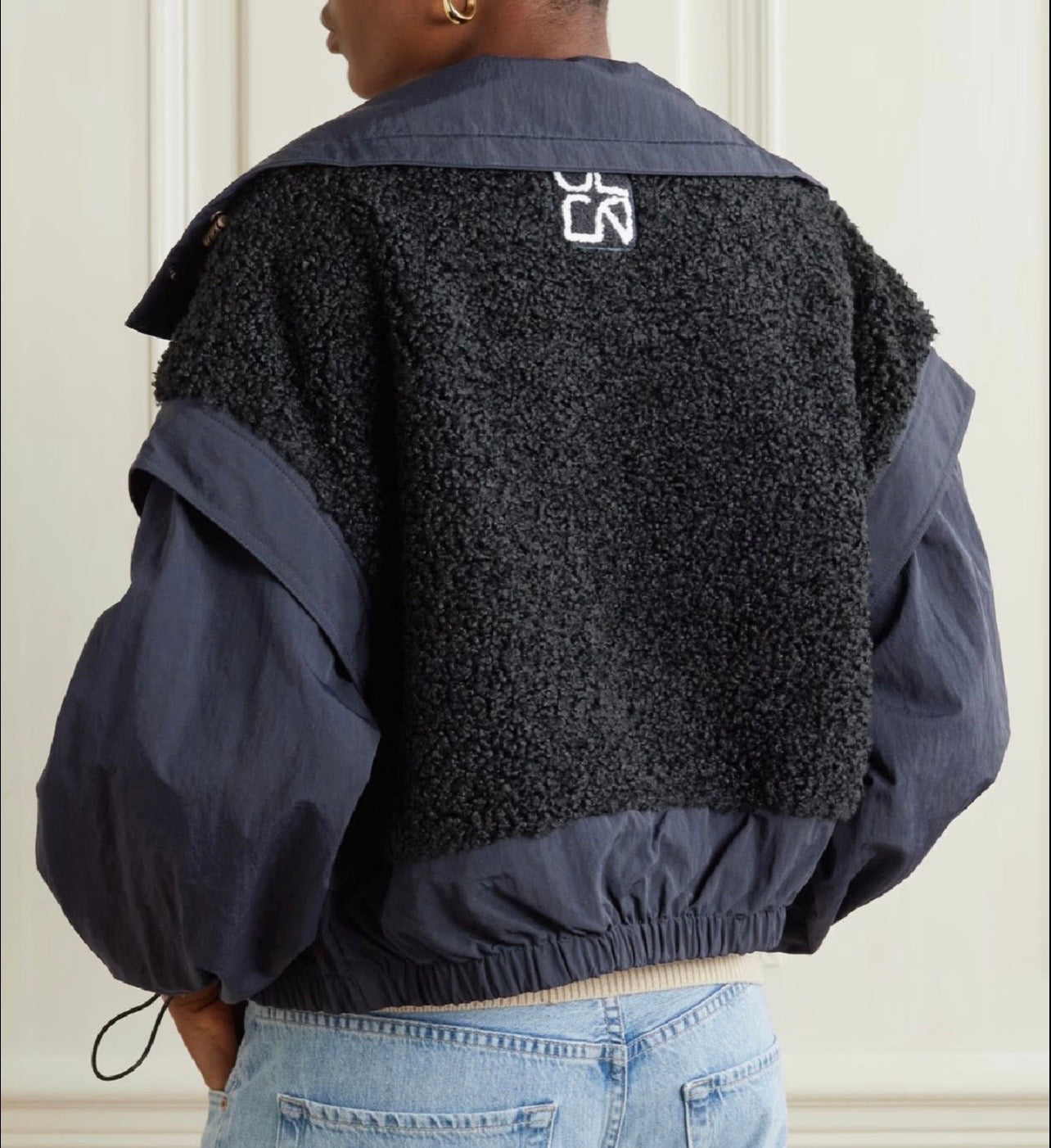 ULLA JOHNSON Aidan Shell and Fleece Jacket - Size L