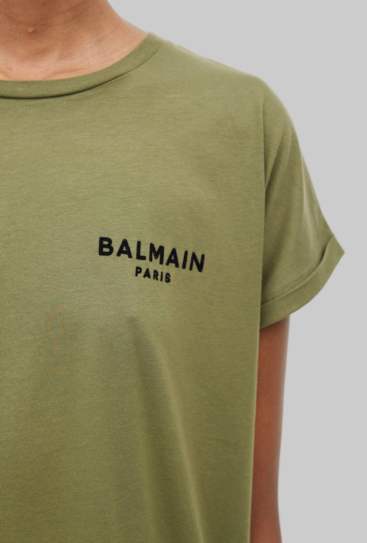 NEW* BALMAIN Green T-Shirt - Size L