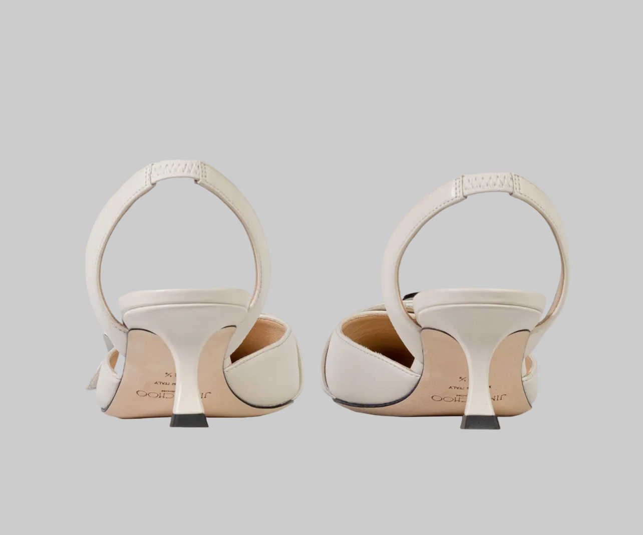 JIMMY CHOO Moni 50 Kitten Heels - Size 40