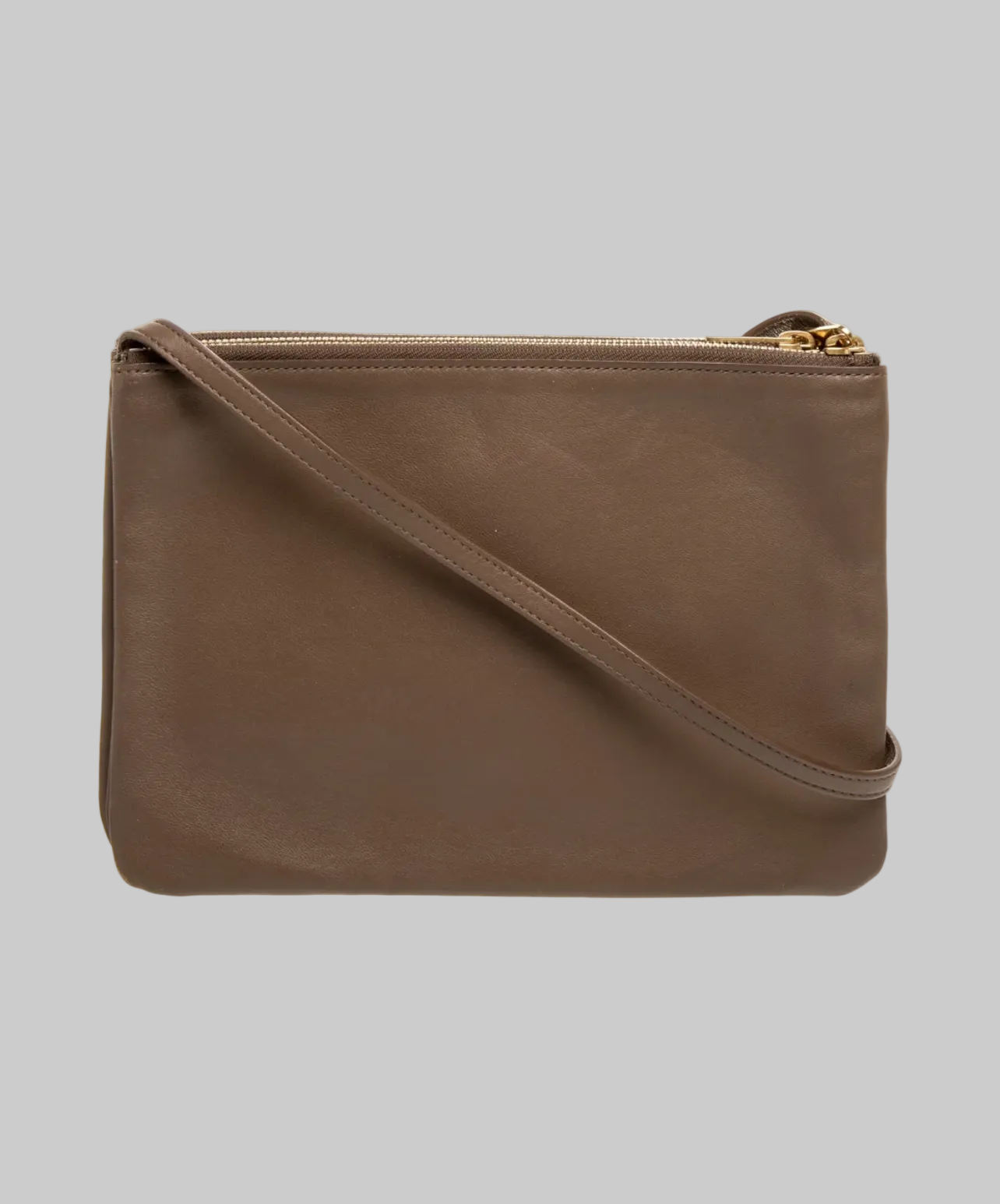 CÉLINE Brown Leather Trio