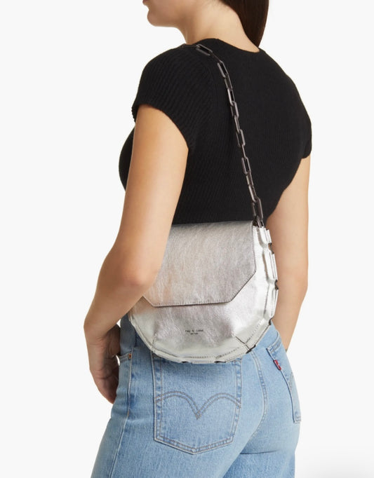RAG & BONE Sadie Metallic Purse