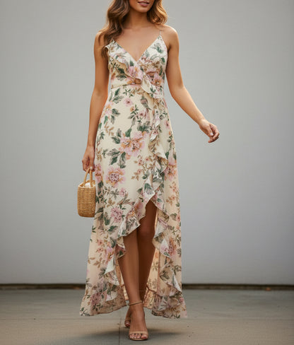 DRESS FORM Velda Floral Maxi Dress - Size M