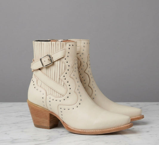 FREE BIRD Morgan Cream Western Boots - Size 9