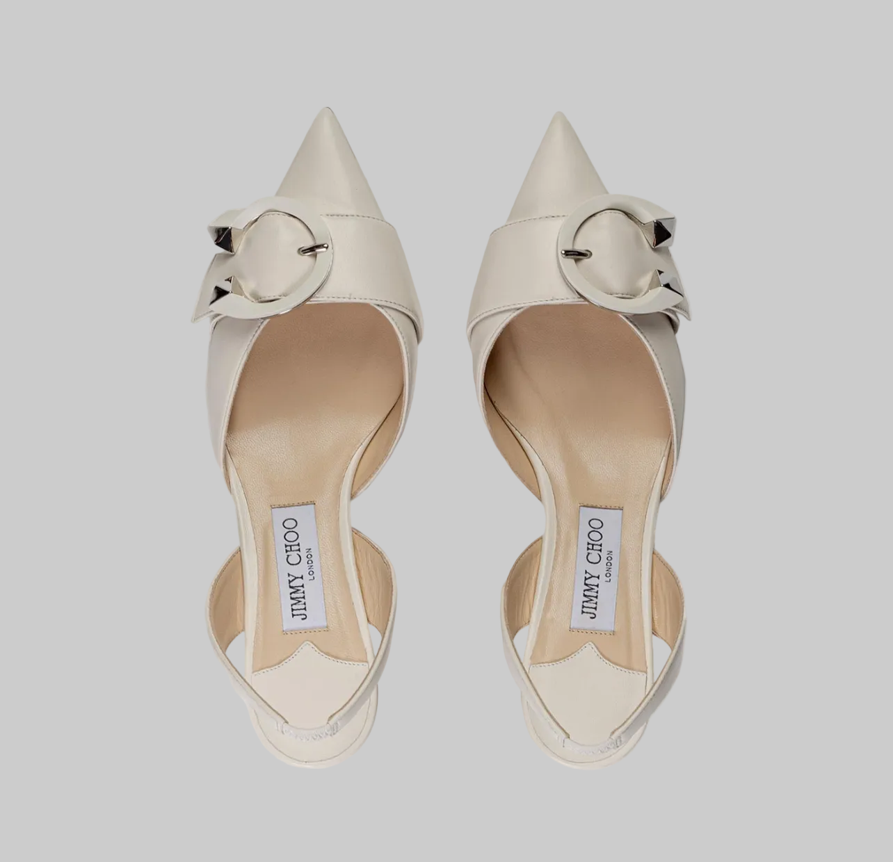 JIMMY CHOO Moni 50 Kitten Heels - Size 40