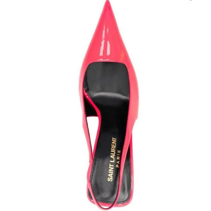 NEW* Saint Laurent
Kiss 105 slingback pumps - Size 36