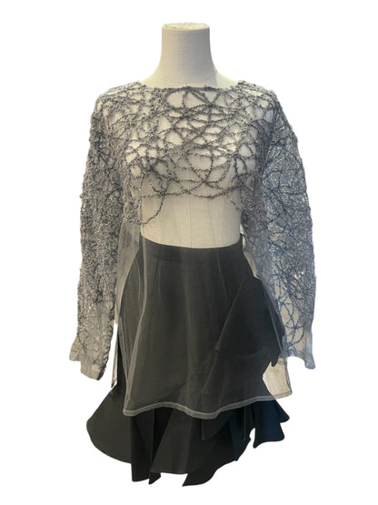 Fabiana Fillipi Tulle Top - Size XS