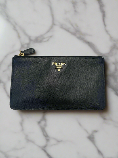 PRADA Saffiano Lux Leather wallet