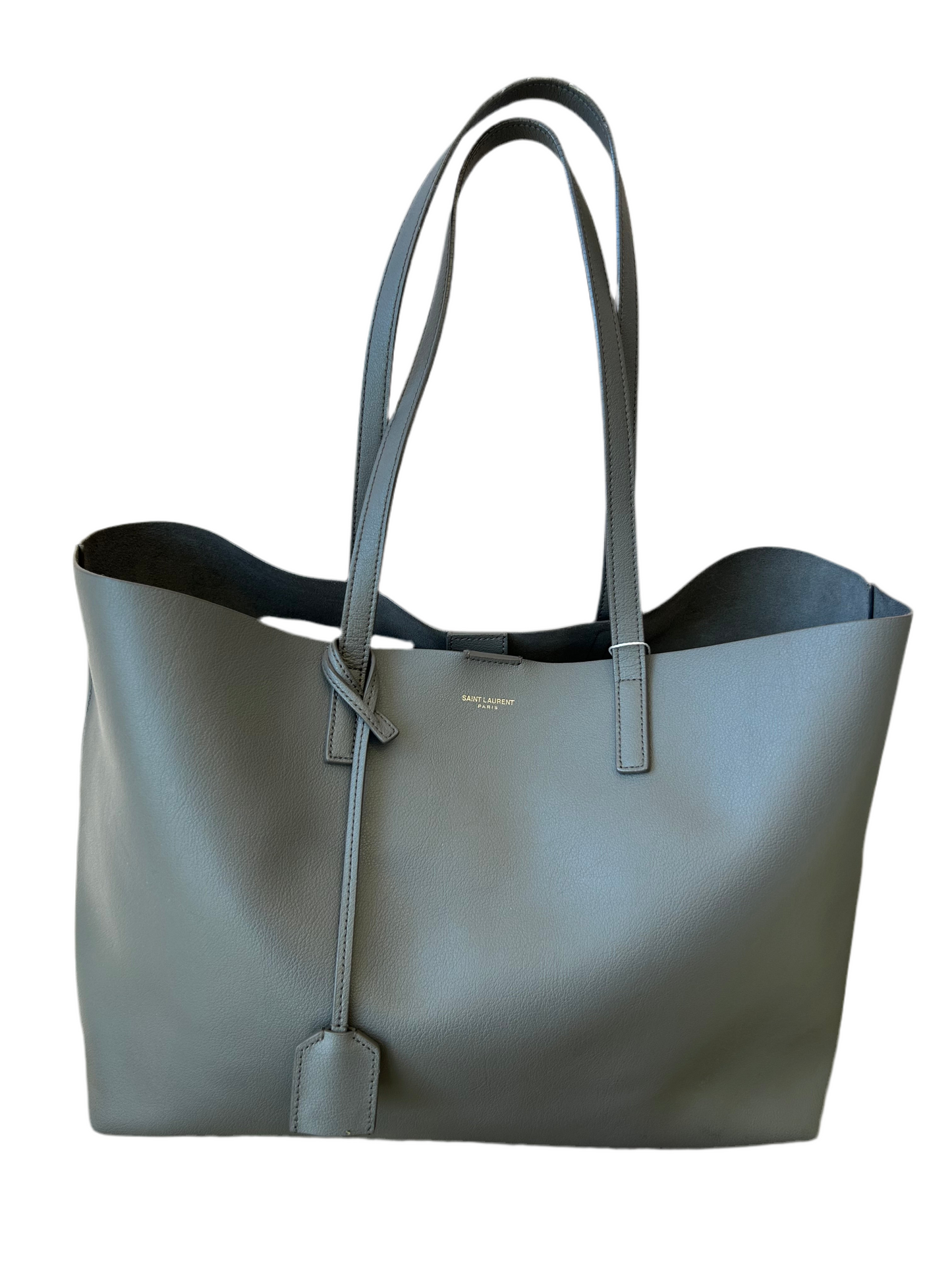 SAINT LAURENT Grey Tote