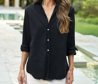 FRANK & EILEEN Black Long sleeve Button-up - Size XS