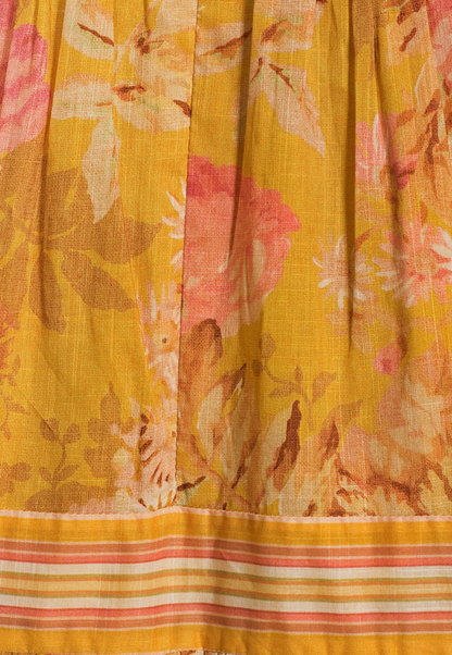 ZIMMERMANN Floral Tiered Dress - Size XL