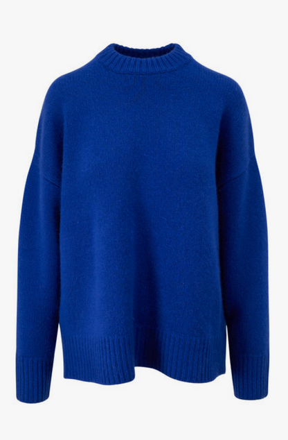 CO. Cobalt oversized crew sweater - Size  XS
