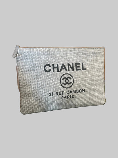 CHANEL Deauville Clutch