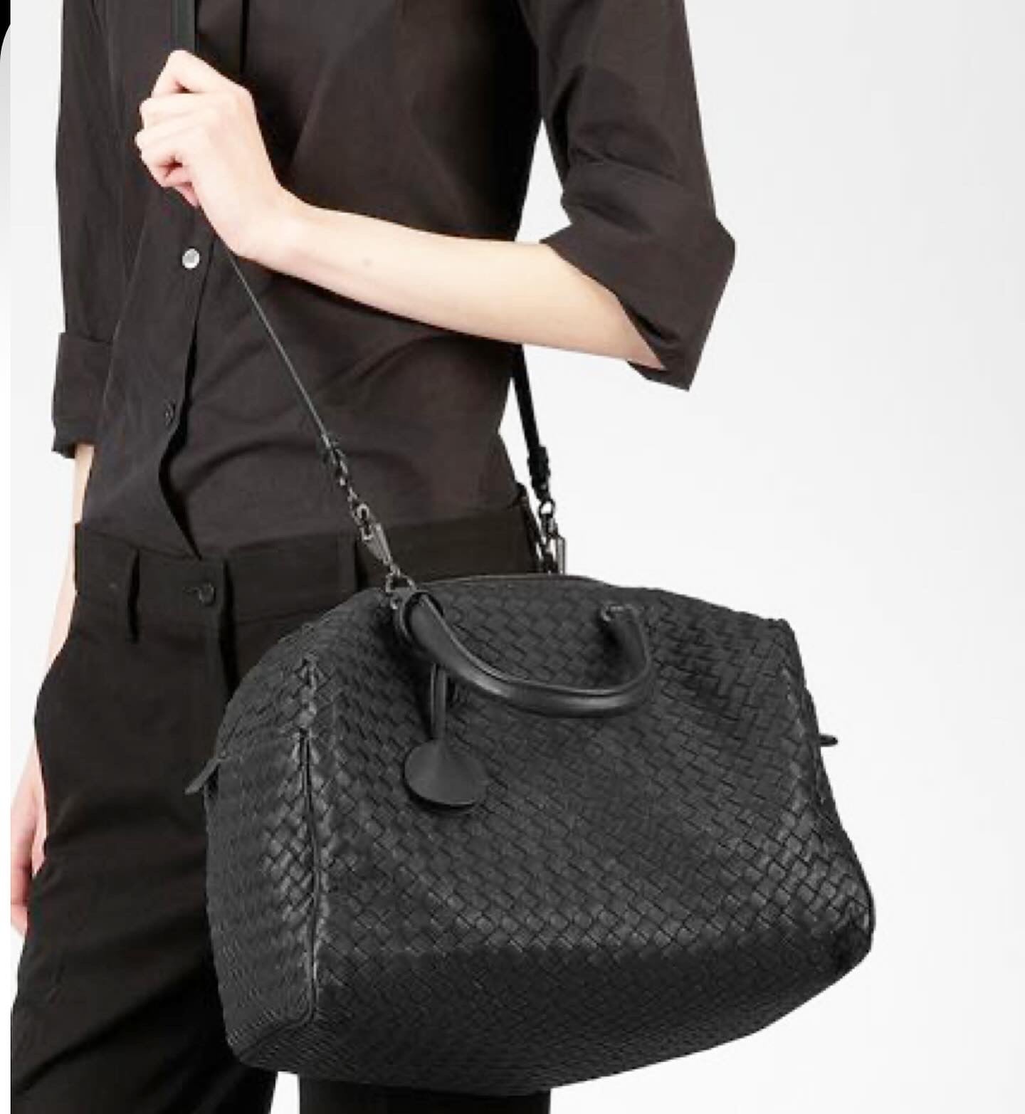 Bottega Veneta Convertible Medium Boston Bag