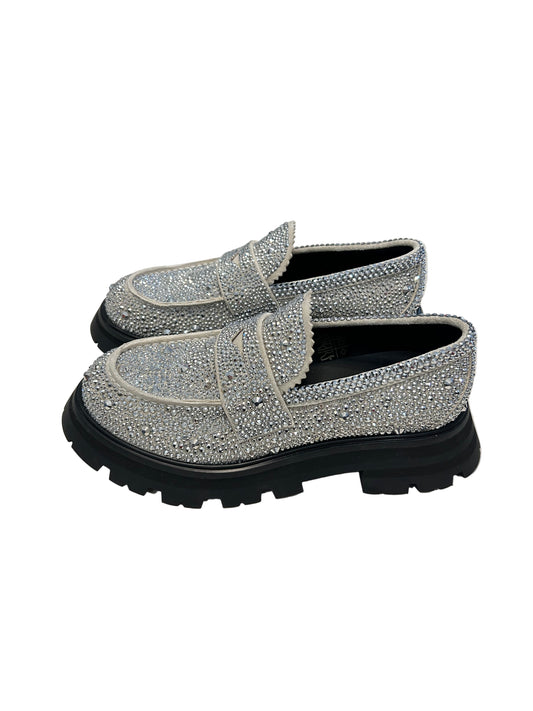 ALEXANDER MCQUEEN Wander Crystal Embellished Loafer - Size 37