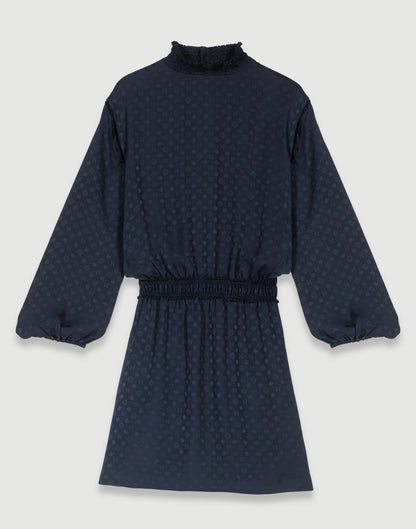 NEW* MAJE Navy Cutout Dress - Size 40
