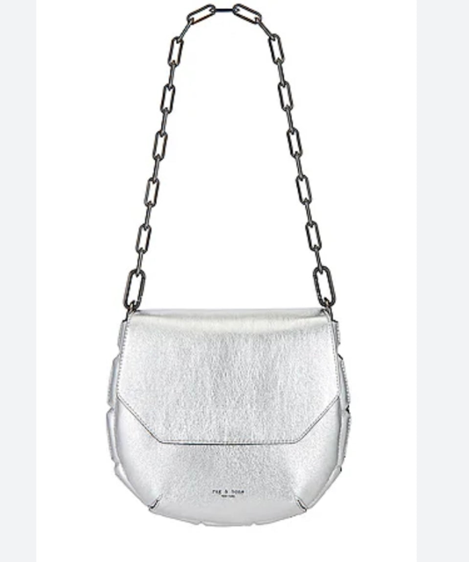 RAG & BONE Sadie Metallic Purse