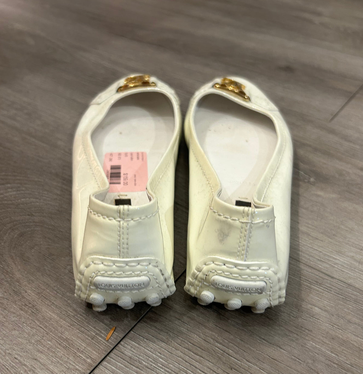 LOUIS VUITTON Vernis Ballet Flat - Size 37.5