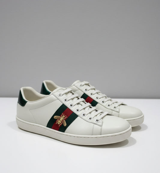 GUCCI Ace Embroidered sneakers - Size 37