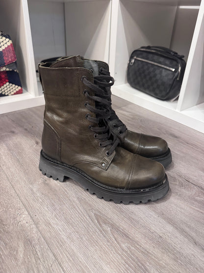 New* MOMA Lace Up Boot - Size 39