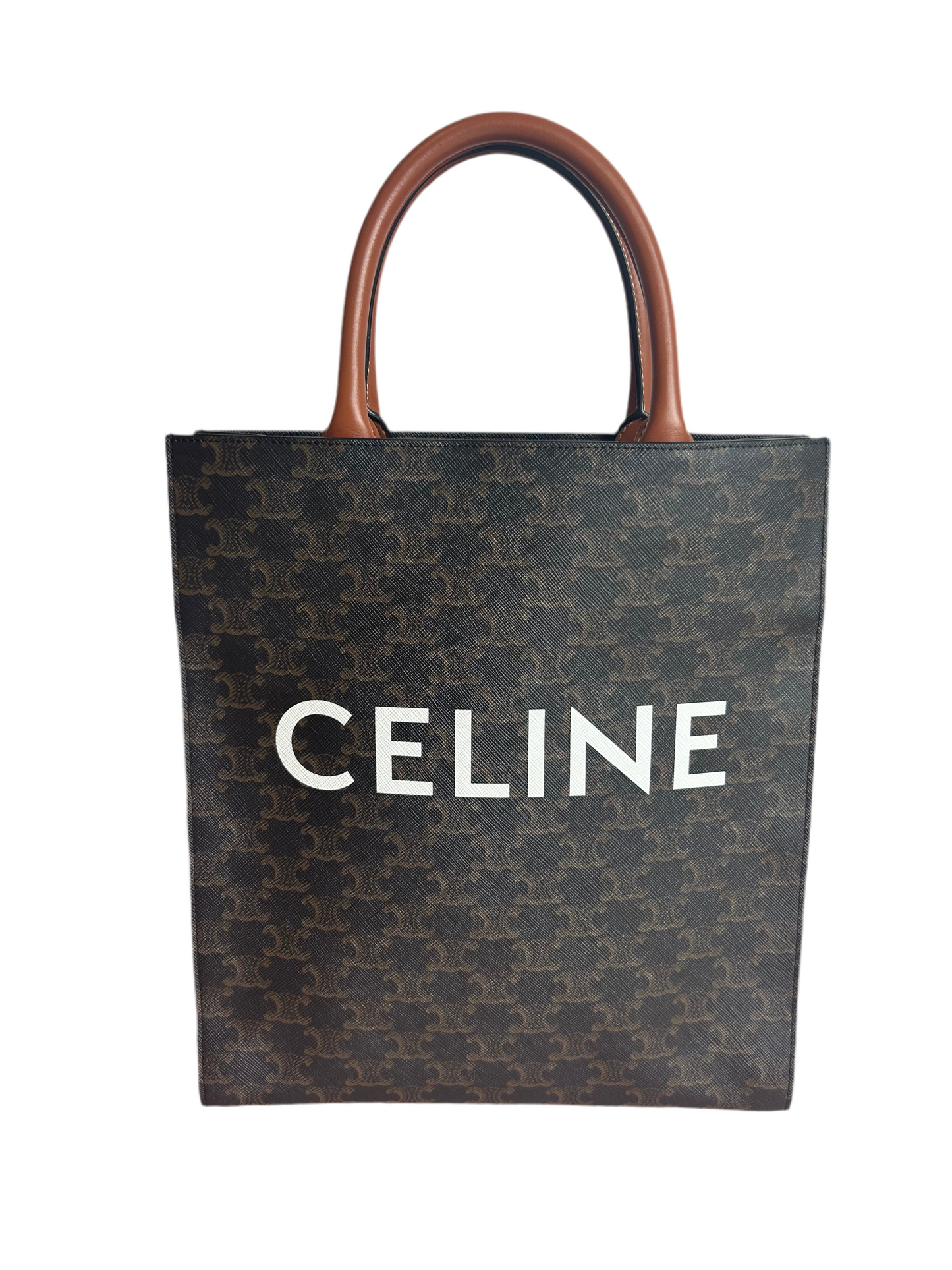 CELINE Small Triomphe Vertical Cabas Tote