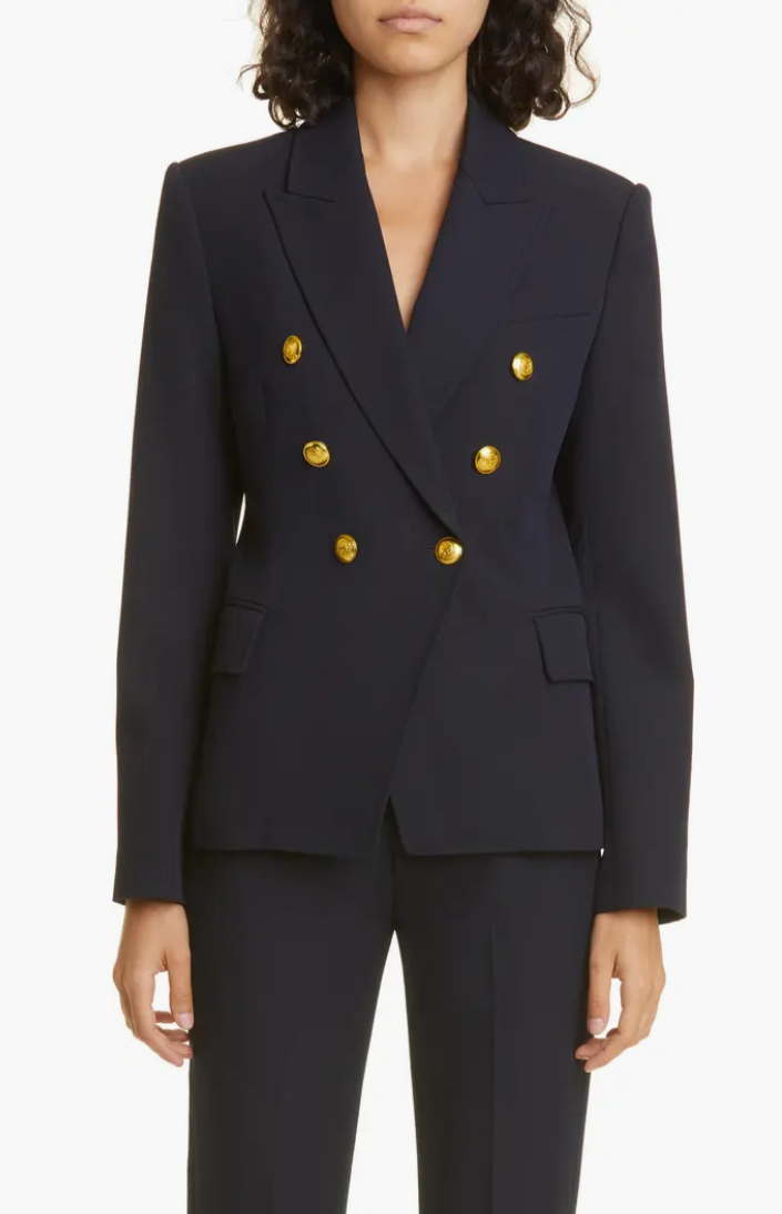 New* A.L.C Navy Chelsea Blazer - Size 8