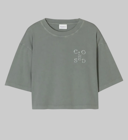 CLOSED Oversized Cropped T-Shirt - Size M