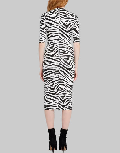 NEW* ALICE + OLIVIA Delors Striped Dress - Size 6