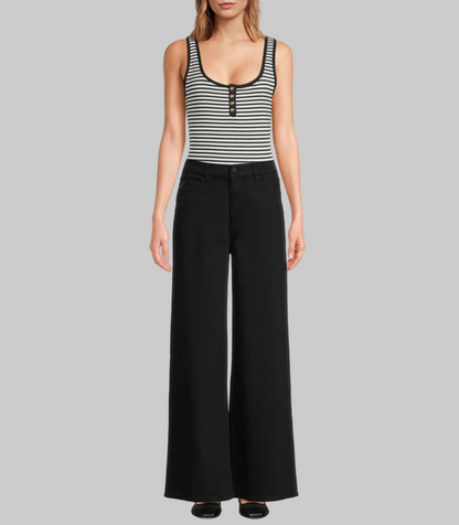 ANINE BING Alessia Tank Top In Stripe Print - Size S