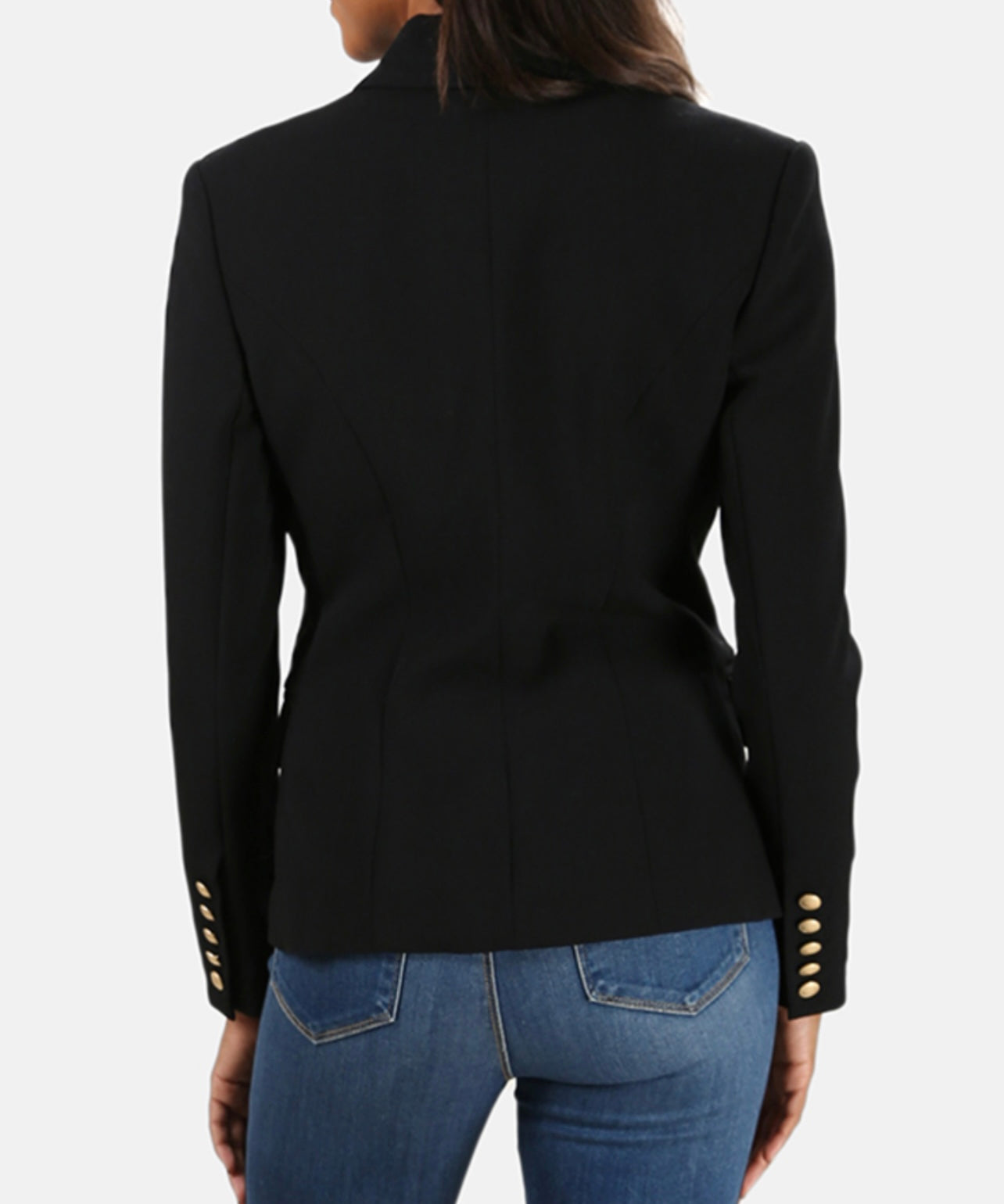 LAGENCE Black Kenzie Double Breasted Blazer - Size 4