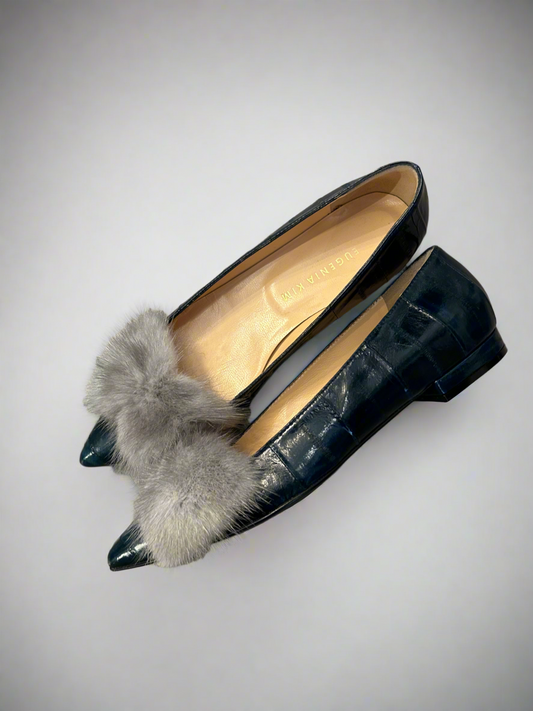 New* Eugenia Kim Pom Pom Flats - Size 37