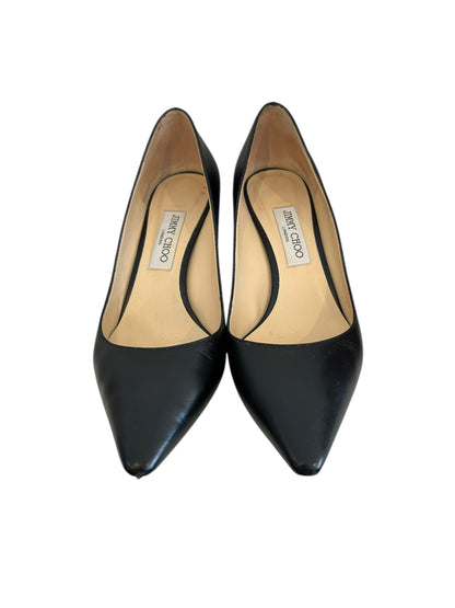 JIMMY CHOO Black Pumps - Size 40.5