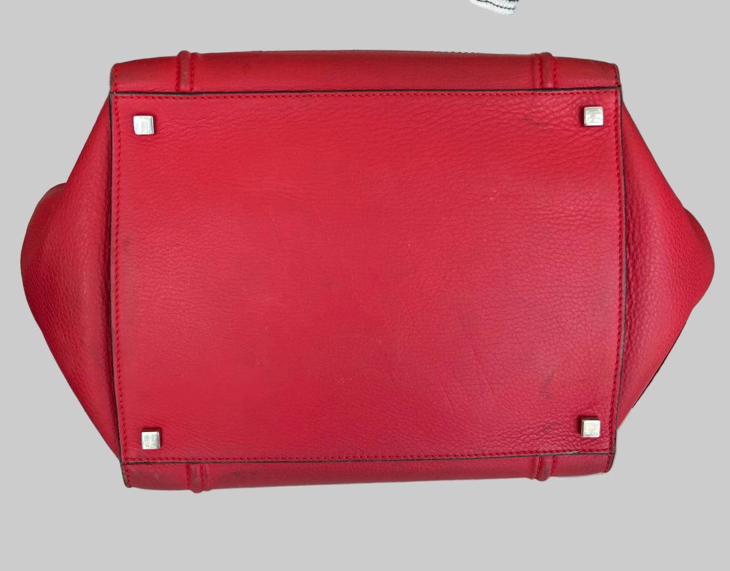 CÉLINE Phantom Luggage Tote Medium Red