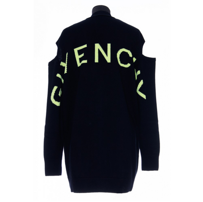 GIVENCHY knit logo cutout - Size XS