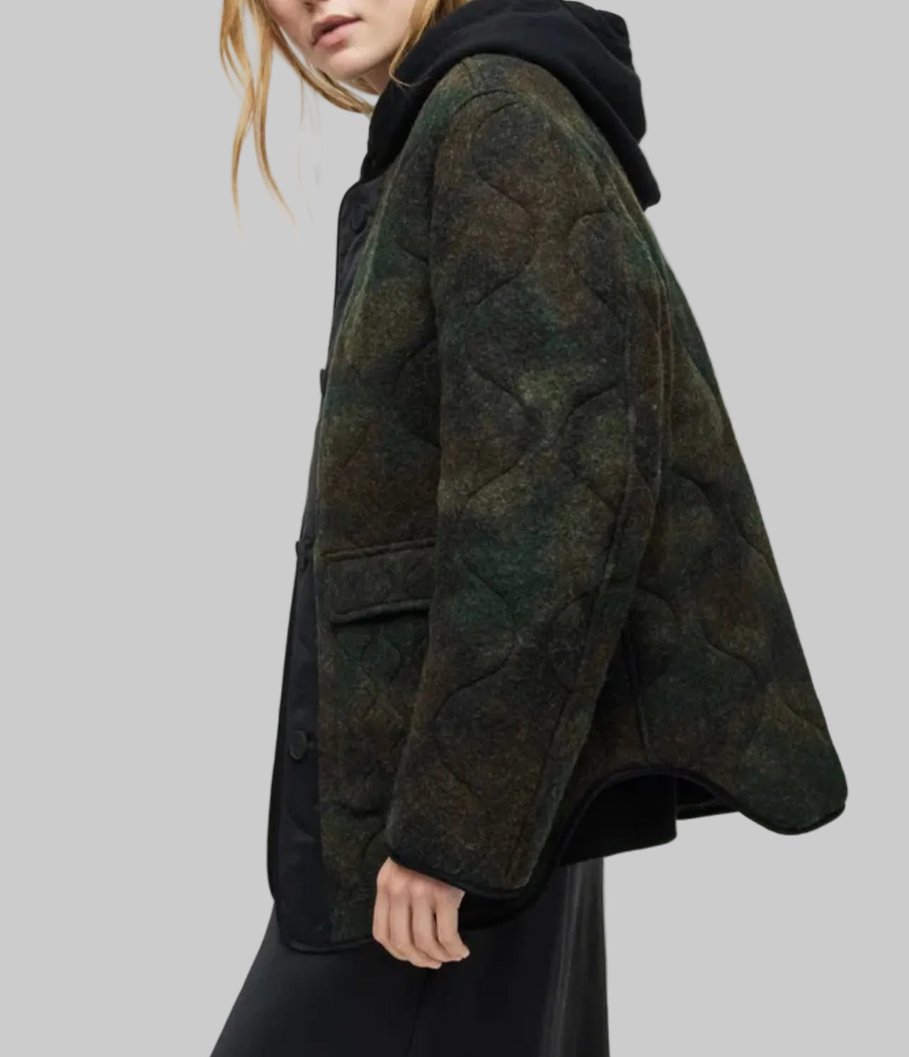 ALLSAINTS - Camo Jacket - Size 12