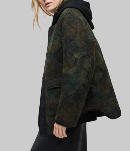 ALLSAINTS - Camo Jacket - Size 12
