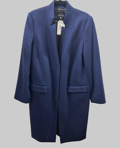 JUDITH & CHARLES Navy Coat - Size 6