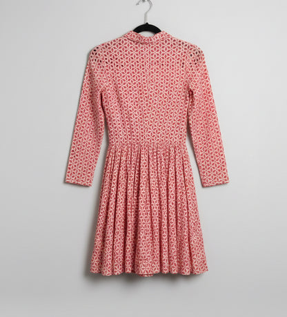 MAJE eyelet mini dress - size xs