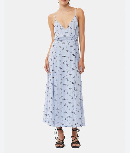 NEW* GANNI Blue Floral Dress - Size 40