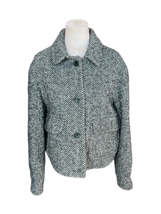 Herno Green Tweed Jacket- Size 44