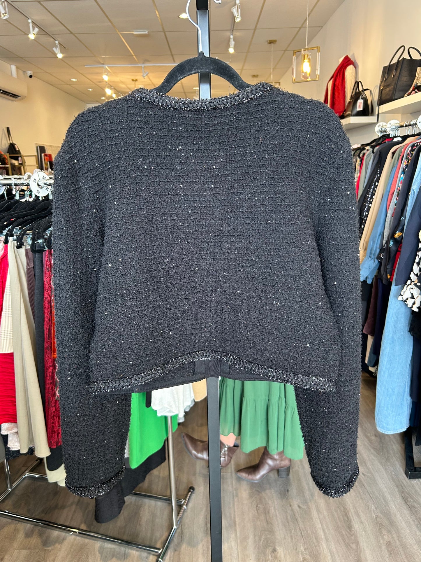 NEW* SELF-PORTRAIT Sequin Embellished Jacket - Size L