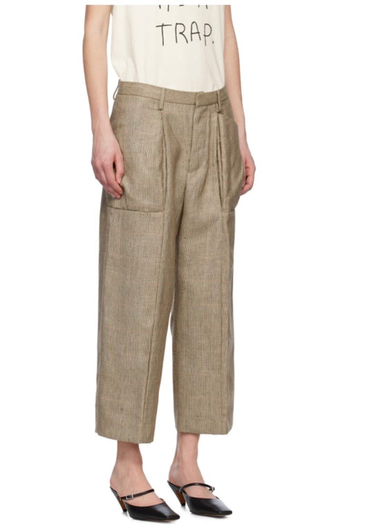 R13 pleated pocket trouser - size 29