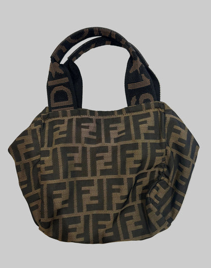 FENDI Fabric FF Mini Cosmetic Bag